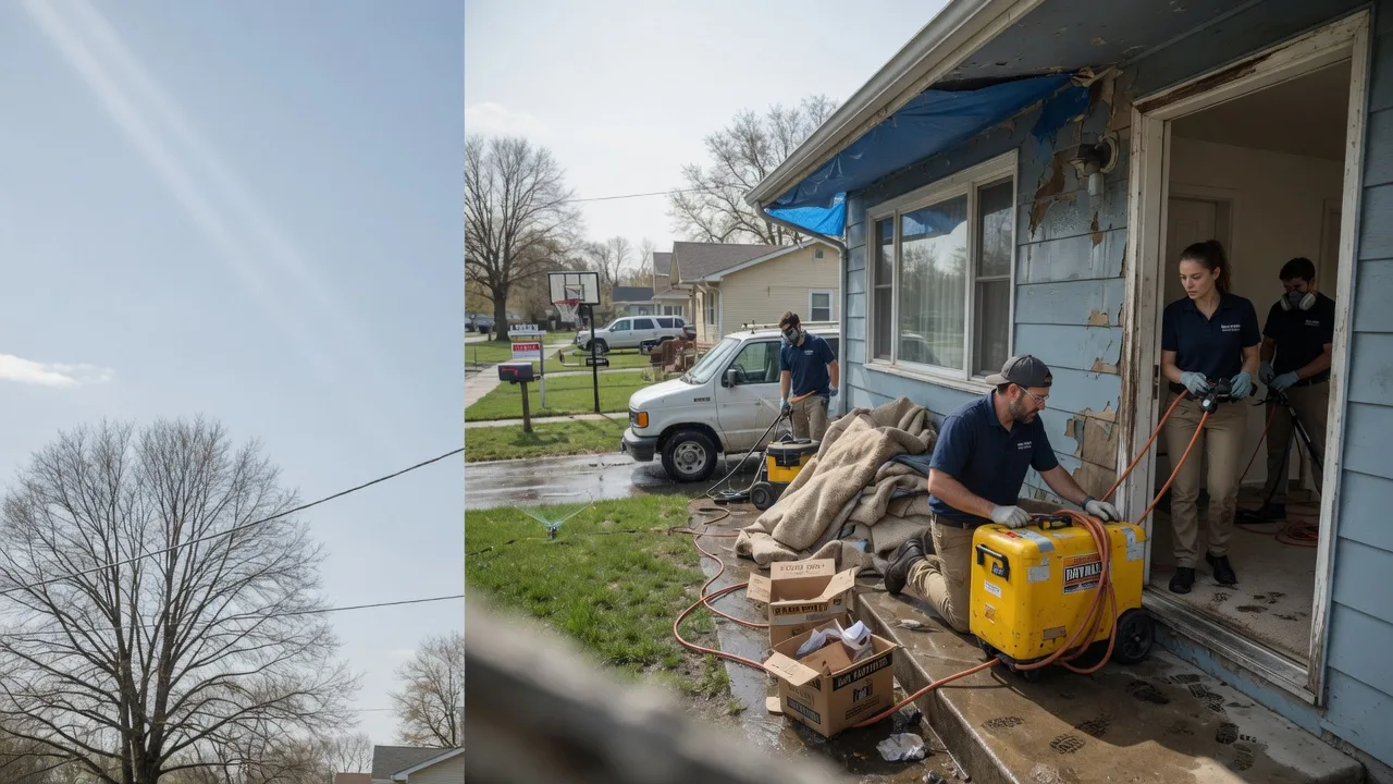 Basement Flood Cleanup in Brusly, LA near me